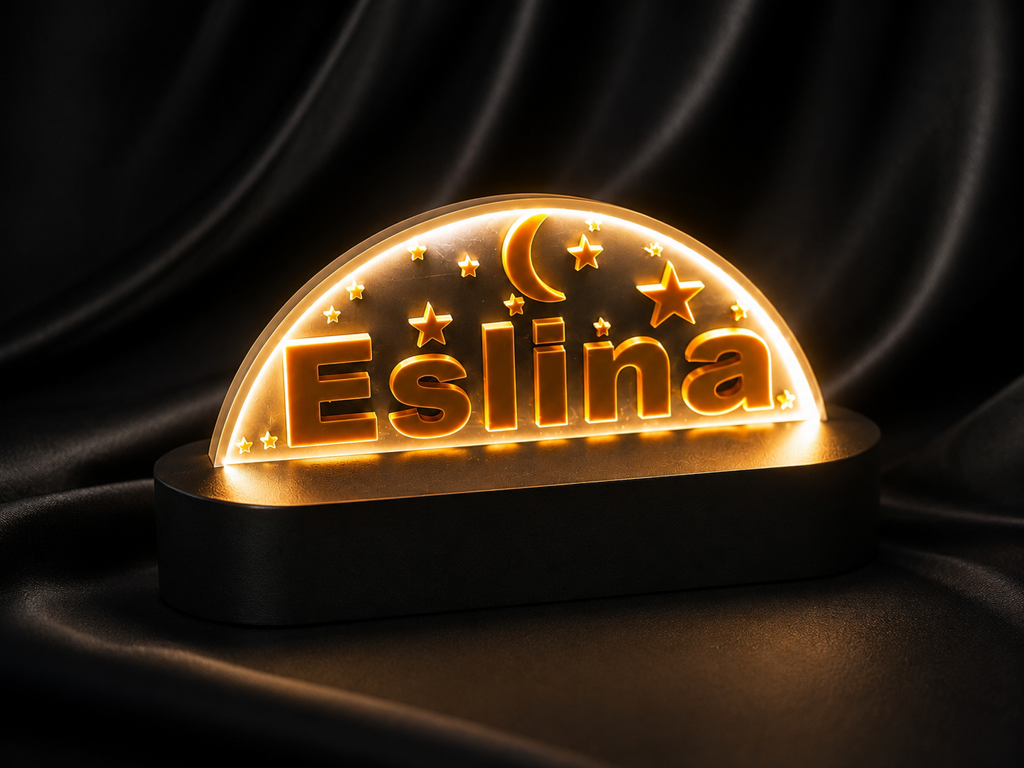Personalisiertes LED-Nachtlicht mit Namen