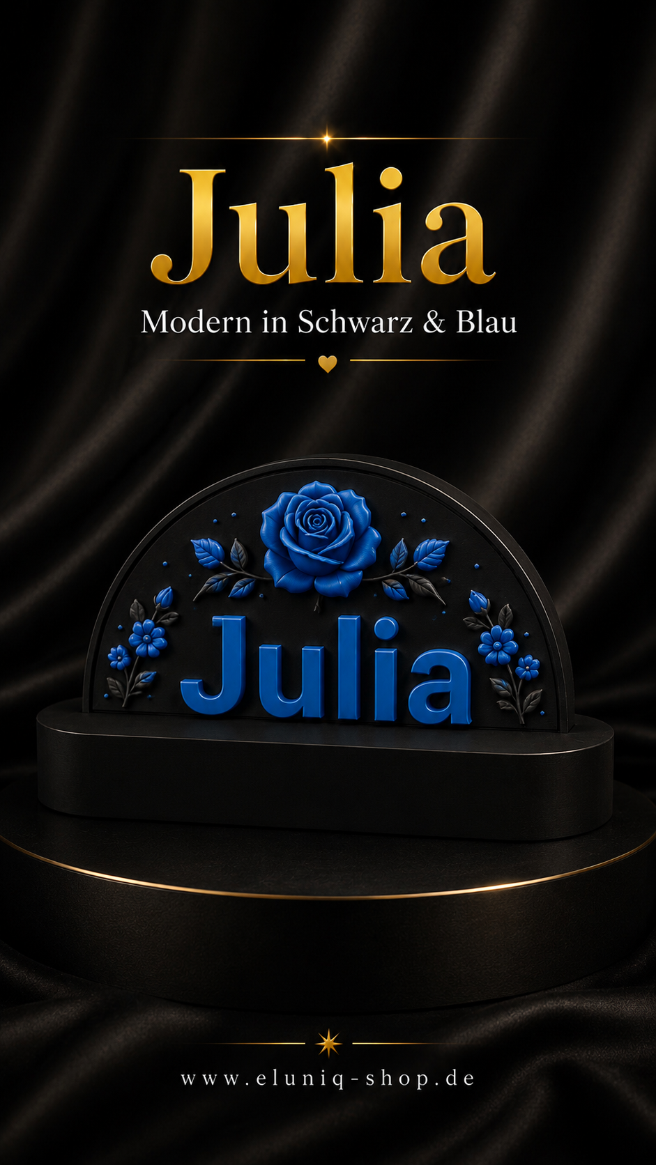 Personalisiertes LED-Nachtlicht mit Namen